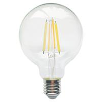 Homeylux Smart E27 LED filament lamp - G95 - Wifi & Bluetooth - 806lm - 7 Watt - Warm wit tot koud wit