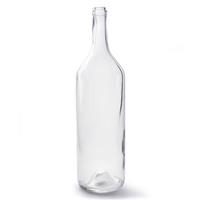 Bellatio Transparante Fles Vaas/vazen Van Glas 14 X 53 Cm - Vazen