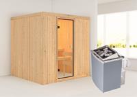 Woodfeeling | Sauna Tromsö | Kachel 4,5 kW Geïntegreerde Bediening