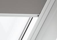 VELUX Verdunklungsrollo DKL S08 0705SWL, verdunkelnd, Verdunkelung, in Führungsschienen, grau