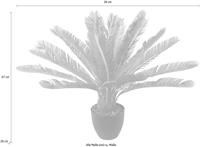 I.Ge.A. Kunstpflanze Cycaspalme im Topf, (1 St.)