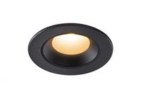 SLV LED Deckeneinbauleuchte Numinos in Schwarz 7W 710lm IP44 4000K 55°