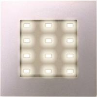 Heitronic LED Einbaustrahler Q78, Edelstahloptik