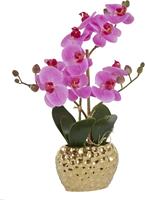 Leonique Kunstplant Orchidee Kunstorchidee, in een pot