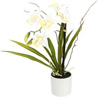 I.GE.A. Kunstorchidee Orchidee in een keramische pot
