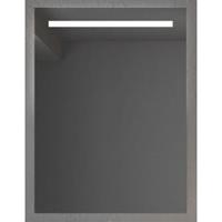 Adema Squared 2.0 badkamerspiegel 60x70cm met bovenverlichting LED met sensor schakelaar SW10-60