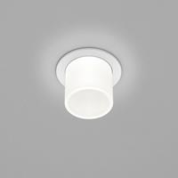 Helestra LED Deckeneinbaustrahler Pic in Weiß und Transparent-satiniert 8W 460lm 3000K