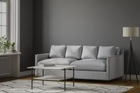 Atlantic Home Collection 3-Sitzer, Sofa, skandinvisch im Design, extra weich und kuschelig, Füllung mit Federn