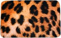 Sanilo Badematte Leopardenfell, Höhe 15 mm, schnell trocknend, Memory Schaum