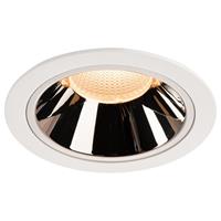 SLV NUMINOS XL 1003999 LED-inbouwlamp 37 W Warmwit Wit