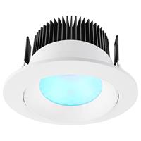Deko Light 565245 COB LED-inbouwlamp Energielabel: G (A - G) LED vast ingebouwd 16 W Grijs-wit (RAL 9002)