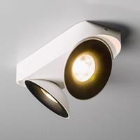 LupiaLicht LED Einbaustrahler Saturn in Weiß 2x 9W 1620lm 2-flammig