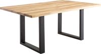 MCA living Eettafel Lincoln Eettafel massief hout geolied, tafelblad dubbel verwerkt, FSC-gecertificeerd massief hout