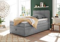 Boxspringbett Tacoma, inkl. Bettkasten und Topper