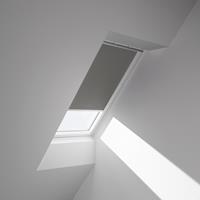 VELUX Verdunklungsrollo DKL MK12 0705SWL, verdunkelnd, Verdunkelung, in Führungsschienen, grau