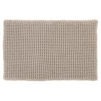 Differnz Wafel Badmat 50 x 80 cm polyester taupe 31.110.07