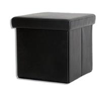 HTI-Living Sitzhocker Cube Black schwarz