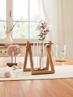 HOME Living Vasenhalter SPAR-SET 2x Rustic Vasen braun