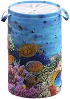 Sanilo Wasmand Ocean 60 liter, opvouwbaar, met bescherming tegen inkijk
