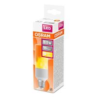 Osram LED STAR FLAME STICK  BOX K Rot SMD Matt E27 Stablampe