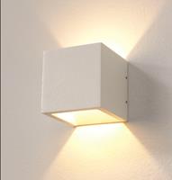 LT-Luce Wandlamp LED Cube WIT IP54 Dim To Warm