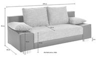 COLLECTION AB Bedbank inclusief bedbox en veerkern