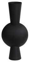 Light & Living Vasen Kavandu Vase matt schwarz 15 x 12,5 x 53 cm (schwarz)