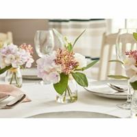 HOME Living Vase SPAR-SET 2x Blütenpracht Vasen weiß