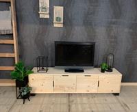 Het Steigerhouthuis Steigerhouten TV Meubel Natural - 140 x 38 x 45 cm