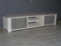 Het Steigerhouthuis Steigerhouten TV Meubel City - 150 x 40 x 45 cm