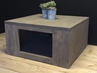 Het Steigerhouthuis Steigerhouten Salontafel Stoer - 120 x 100 x 45 cm