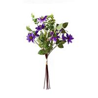 HTI-Living Frühlingsstrauß Kunstblume Flora lila