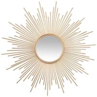 ATMOSPHERA Dekorativer Spiegel GOLD SUN Ø 100 cm
