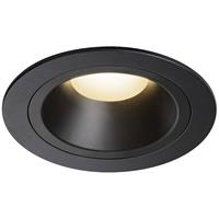 SLV NUMINOS M 1003847 LED-inbouwlamp 17.5 W Warmwit Zwart