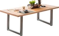 Home affaire Eettafel Aletsch gemaakt van onbehandeld hout, gerecycled steigerhout