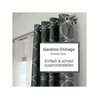 GARDINIA Chicago Einzelprogramm Edelstahl komplett
