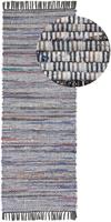 Carpetfine Läufer »Kelim Chindi«, , rechteckig, Höhe 6 mm, Flachgewebe Wendeteppich mit Fransen, Wohnzimmer