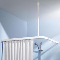 Kleine Wolke Vorhangschiene »Deckenhalterung«, , Ø 24 mm, kürzbar, für Duschvorhänge