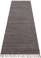 Teppich Handgeknüpfter Wollteppich - Vintage Patch - YANO - 170 x 240 cm, THEKO, Rechteckig, 170 x 240 cm, Hellgrau