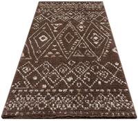 Carpet City Läufer »April 2292«, , rechteckig, Höhe 10 mm, weicher Microfaser Teppich, Wohnzimmer