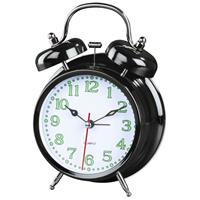 Hama Nostalgia Alarm Clock 12.5 x 6.5 x 17 cm Black, One size