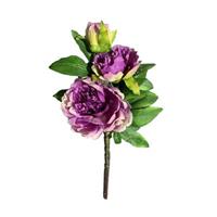 HTI-Living Pfingstrose 38 cm Kunstblume Flora lila