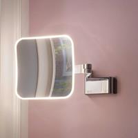 Emco Evo LED Rasier- und Kosmetikspiegel mit Direktanschluss, 109506050
