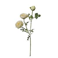 HTI-Living Ranunkel 64 cm Kunstblume Flora weiß