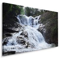 Karo-art Schilderij - Waterval in Vietnam, premium print