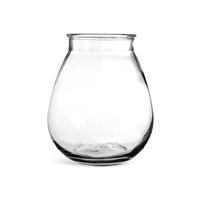 DEPOT Vase Bauchig Glas ca.D24xH28cm, klar