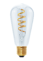 Segula LED lamp Edison dimbaar 250 Lumen 6W E27 spiraal filament plus  Helder 55408
