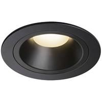 SLV NUMINOS M 1003865 LED-inbouwlamp 17.5 W Warmwit Zwart