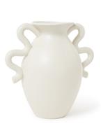 Verso Vase / Ø 18 x H 27 cm - Ferm Living - Weiß/Beige