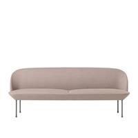 Muuto Oslo Bank 2-zits - Fiord 551 / Lichtgrijs